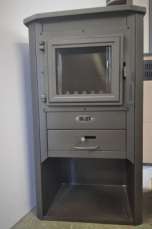 Печь-камин Blist Oganj N чугунная дверца серая фото в Молодечно