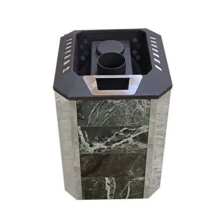 Печь банная Пегас 16 со стеклом в камне змеевик в Молодечно