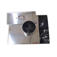 Бак самоварный Прямоугольный d115 мм, 80л; AISI430- 1,0мм в Молодечно