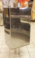 Бак самоварный Прямоугольный d115 мм, 80л; AISI430- 1,0мм в Молодечно