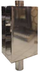 Бак самоварный Прямоугольный d115 мм, 80л; AISI430- 1,0мм купить в Молодечно