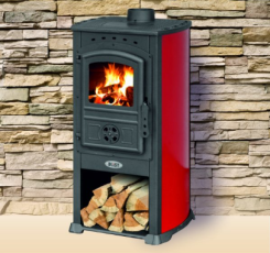 Печь-камин Blist Zar красная в Молодечно