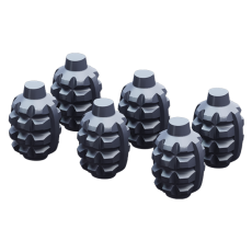 Комплект чугунного заряда (граната) 6шт купить в Молодечно