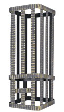 Сетка на трубу для Ураган под ШИБЕР (250х250х250) Гроза 24 купить в Молодечно