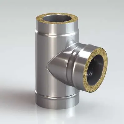 Сэндвич-тройник 90 304/430 0.8, изол. 50 мм в Молодечно