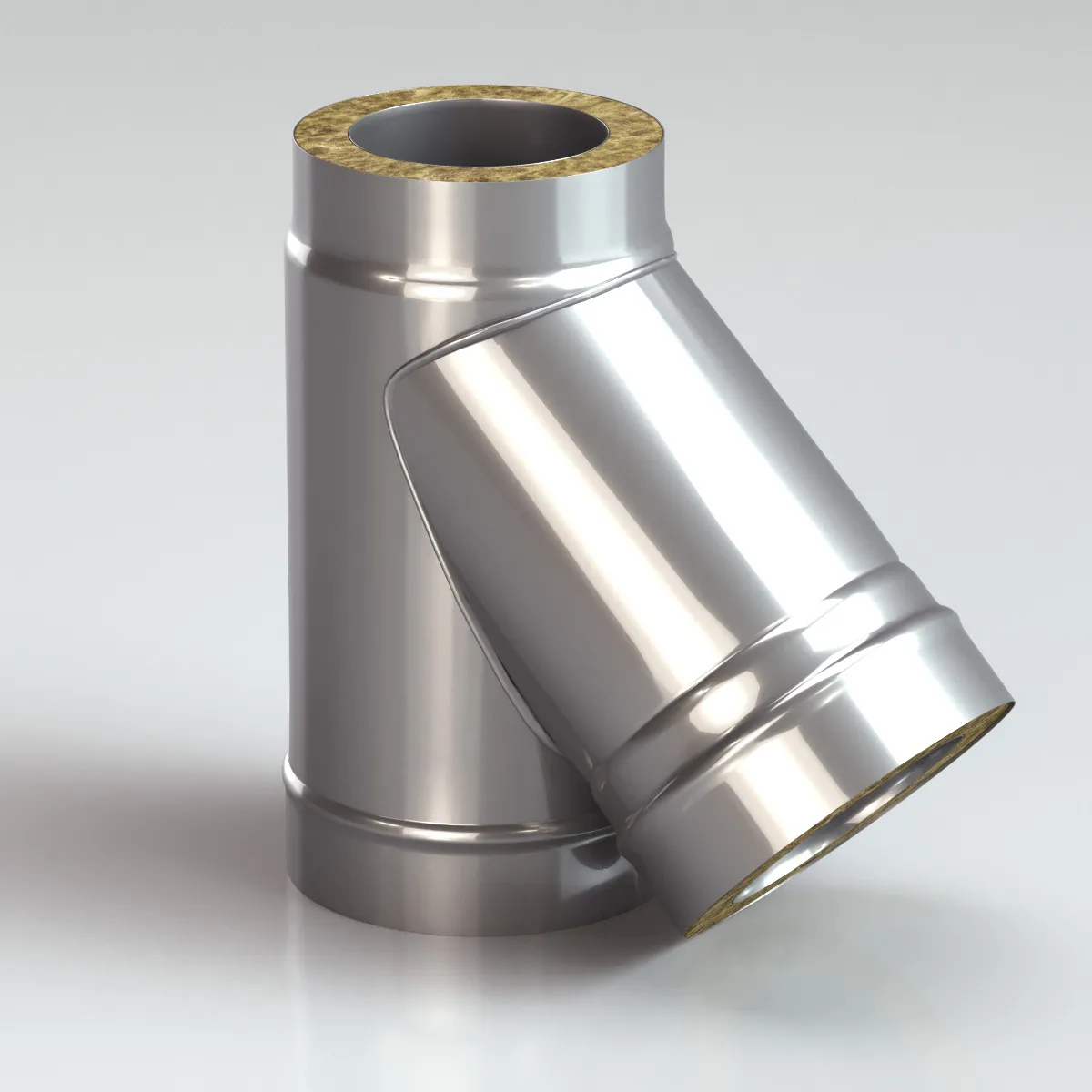 Сэндвич-тройник 45 304/430 0.8, изол. 50 мм купить в Молодечно