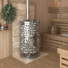 Печь для бани Эверест Steam Master 24 INOX (210М) в Молодечно