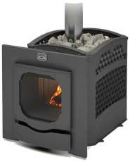 Печь для бани Теплодар БЫЛИНА-СЕТКА-12Ч Панорама (1.2) (без двери БЫЛИНА 16 обрамления) в Молодечно