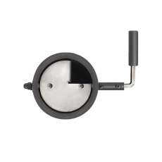 Шибер чугунный поворотный L-500 мм диамтер 115-120 мм в Молодечно