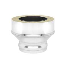 Переход на сэндвич нерж. (AISI 304 0,8мм/0,5мм) д.150х220 (ММ) купить в Молодечно