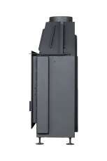 Каминная топка Экокамин Альфа 1000 B подовая черный шамот в Молодечно