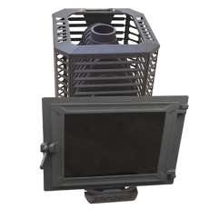 Печь Пегас 16 NEXT панорама сетка премиум в Молодечно