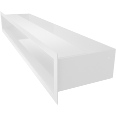 Решетка люфт 90х600 (белая) Амазонка бай фото в Молодечно