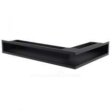 Решетка люфт угловая левая 400х600х90 (графит) Амазонка бай фото в Молодечно