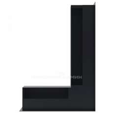 Решетка люфт угловая правая 547х766х90 (графит) в Молодечно