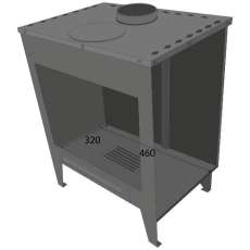 Купить Печь-камин Печь-камин Пегас Опти 180 сталь в Молодечно Амазонка бай фото в Молодечно