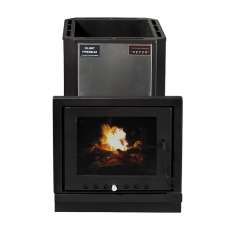 Купить чугунную Печь для бани КРОНОС Олимп Премиум 16 ВСЧ Панорама Амазонка бай фото в Молодечно