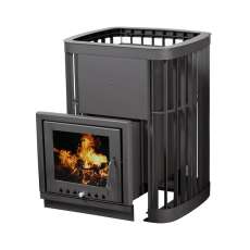 Печь для бани KRONOS ГИГАНТ 32 ВС ПАНОРАМА Амазонка бай фото в Молодечно