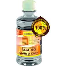 Масло для защиты полков в саунах и банях SAFORA / 0,25 л купить в Молодечно