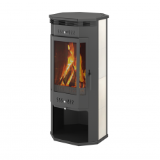 Печь-Камин ASTON 11кВт (180 м3) угловой в Молодечно