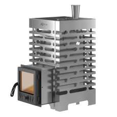 Печь для бани Везувий ASTON 16 INOX стекло в Молодечно