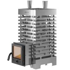 Печь для бани Везувий ASTON 20 INOX стекло в Молодечно