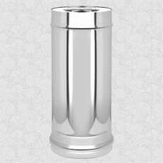 Сэндвич-труба L-0,5м AISI 430 1,0мм/0,5мм KERALUX купить в Молодечно