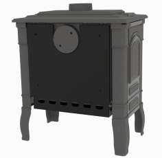 Печь-камин FireWay Gunter N чёрный в Молодечно