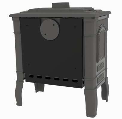 Печь-камин FireWay Gunter N чёрный в Молодечно