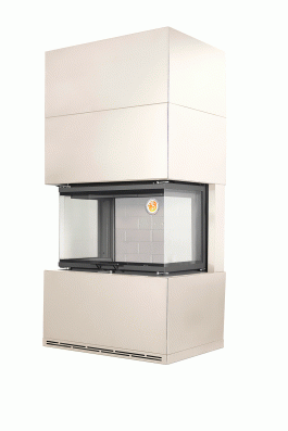 Камин Родос 800 СЛОНОВАЯ КОСТЬ шамот белый в Молодечно