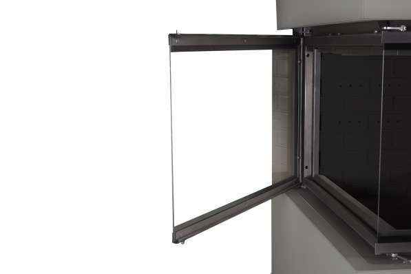 Камин Родос 900 ГРАФИТ, шамот черный в Молодечно