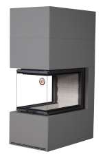 Камин Родос 900 ГРАФИТ, шамот белый в Молодечно