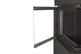 Камин Родос 900 ЧЕРНЫЙ, шамот черный в Молодечно