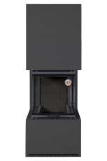 Камин Родос 900 ЧЕРНЫЙ, шамот черный в Молодечно