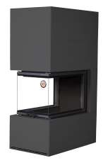 Камин Родос 900 ЧЕРНЫЙ, шамот черный в Молодечно