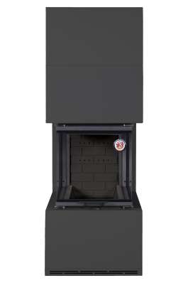 Камин Родос 900 ЧЕРНЫЙ, шамот черный в Молодечно