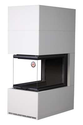 Камин Родос 900 СЛОНОВАЯ КОСТЬ, шамот черный в Молодечно