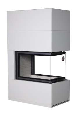 Камин Родос 900 СЛОНОВАЯ КОСТЬ, шамот белый в Молодечно