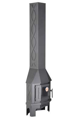 Камин Бавария Мюнхен пристенно-угловой МИНИ графит в Молодечно