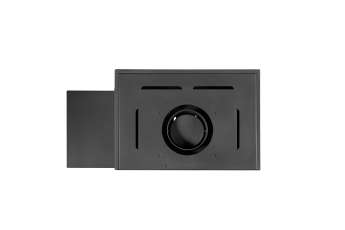 Камин МАДРИД на дровнике Гигант слева черный\белый шамот в Молодечно