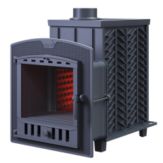 Чугунная печь для бани Гефест GFS ЗК 25 (П) 2 под обкладку купить в Молодечно