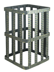 Сетка на трубу 300х300х500 Гефест ЗК 35/40/45 купить в Молодечно