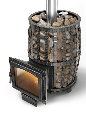 Печь для бани Везувий Легенда Русский Пар Ковка 18 (240) Амазонка бай фото в Молодечно