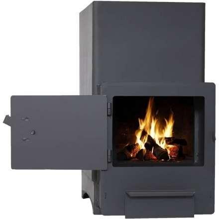 Печь банная Копеечка с выносной топкой стальная фото в Молодечно