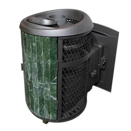 Банная печь ProMetall Атмосфера комбинированная сетка-ламель «Змеевик» в Молодечно