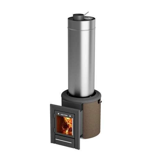 Печь для бани Термофор Скоропарка III INOX Люмина Б чёрная бронза Амазонка бай фото в Молодечно