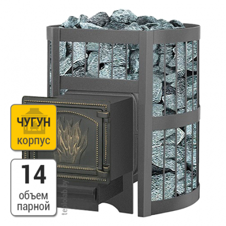 Печь для бани Везувий Легенда Стандарт 12 (ДТ-3) в Молодечно