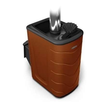 Печь для бани Термофор Гейзер 2014 Inox ДА ЗК терракота купить в Молодечно