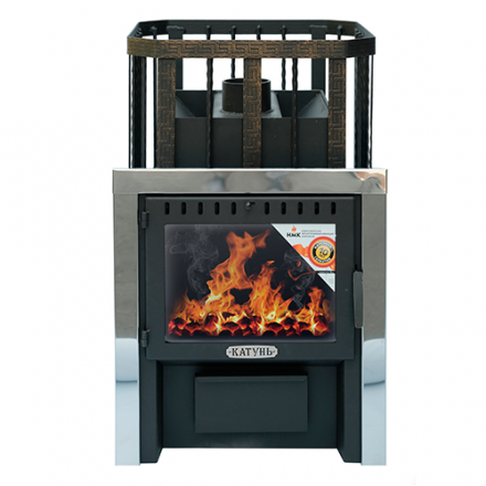 Печь банная Катунь со стеклом в Молодечно