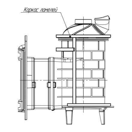 Банная печь ProMetall Атмосфера ламели Жадеит в Молодечно